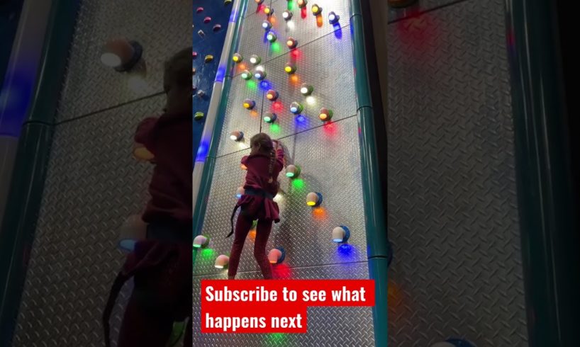 Kids climbing walls like a boss - people are awesome #likeaboss #happy #girl #cute #love