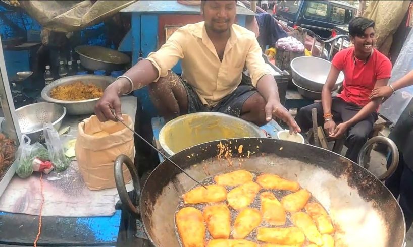 Kolkata Famous Snacks | Alu / Bread / Beguni | Harek Chop 6 Rs/ Piece | Indian Street Food