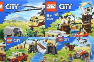 LEGO City Compilation Wildlife Rescue 2021 Sets - Speed Build Review