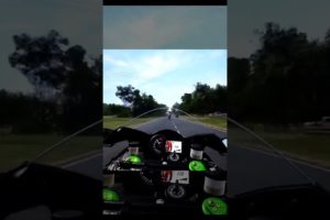 Near Death !Kawasaki Ninja H2R  Nearly survive from being crashed #shorts #carcrash #dashcam #car