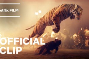 RRR | Tiger Fight Scene - Jr NTR Entry | Netflix