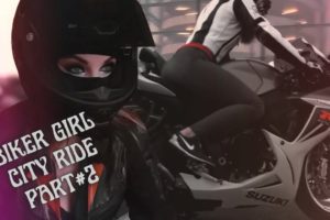 THIS IS WHY WE RIDE - Biker Girl City Ride Part #2