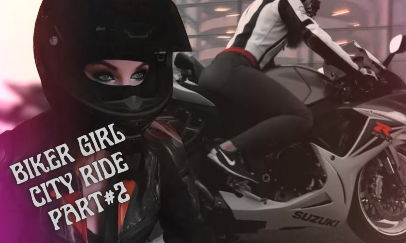 THIS IS WHY WE RIDE - Biker Girl City Ride Part #2