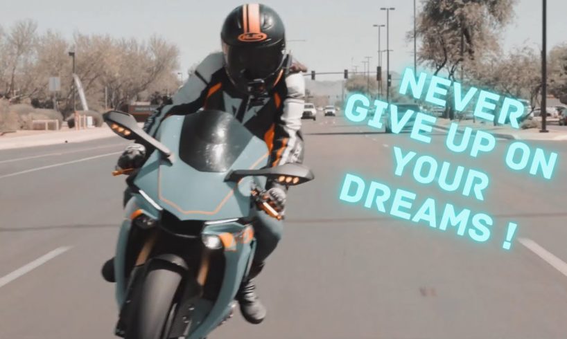 THIS IS WHY WE RIDE - Never Give Up On Your Dreams | Biker Girl City Ride