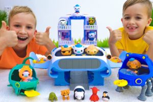 Vlad and Niki Octonauts Toy Animals Rescue Mission