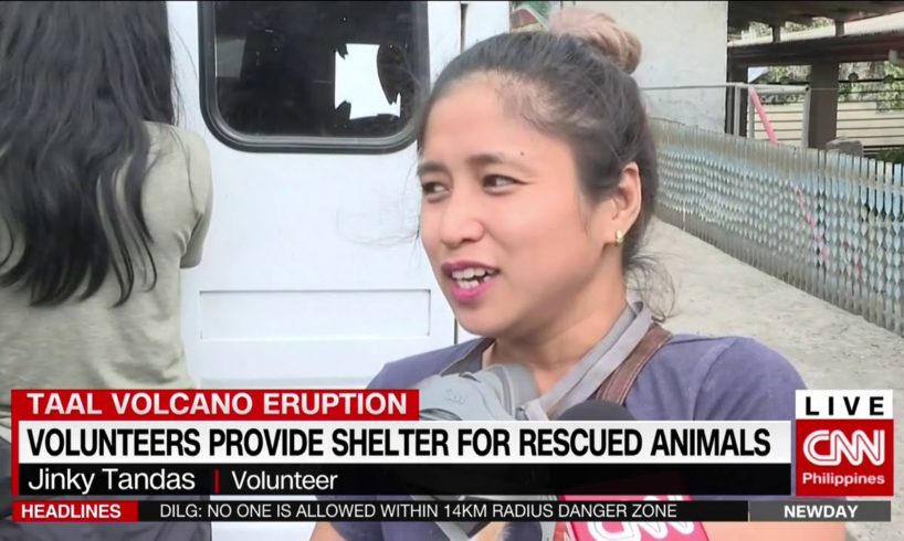 Volunteers provide shelter for rescued animals
