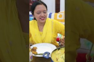 Bhoger Khichuri Sathe Vegetable Fry | Papad  #shorts #ashortaday #laxmipuja2022