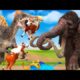 DAINASOR VS MAKRI FIGHT GAME (ARBS) ANIMAL FIGHTS GAMES VIDEO #ALLGAMES