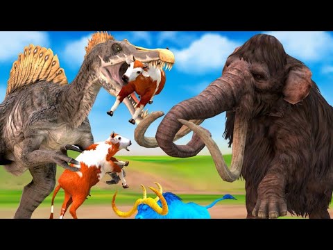 DAINASOR VS MAKRI FIGHT GAME (ARBS) ANIMAL FIGHTS GAMES VIDEO #ALLGAMES