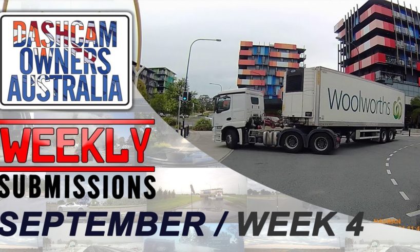 Dash Cam Owners Australia Weekly Submissions September Week 4
