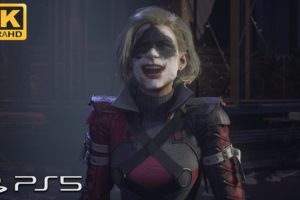 Gotham Knights - Harley Quinn Boss Fight (As Red Hood) [4K] [PS5]