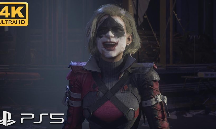 Gotham Knights - Harley Quinn Boss Fight (As Red Hood) [4K] [PS5]