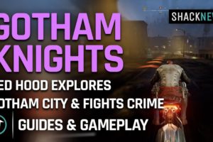 Gotham Knights - Red Hood Explores Gotham City & Fights Crime