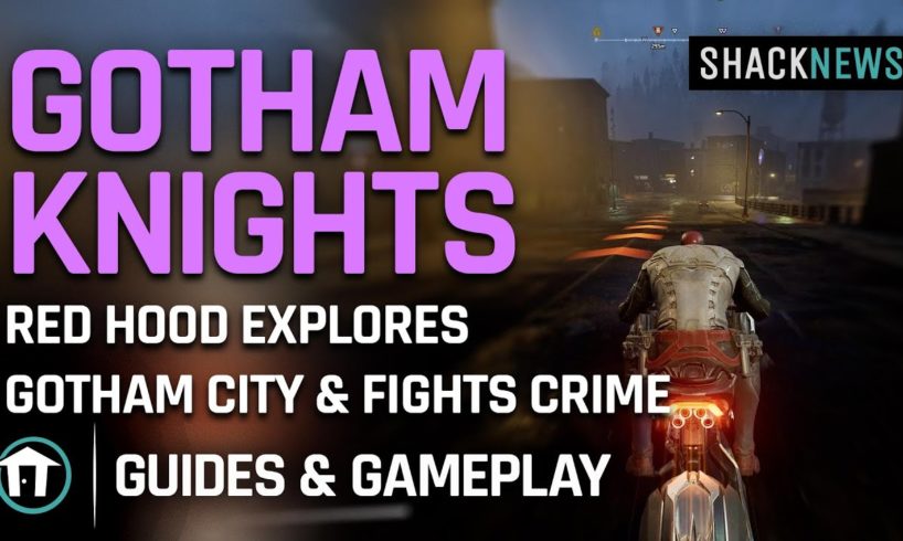 Gotham Knights - Red Hood Explores Gotham City & Fights Crime