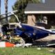 Helicopter falls from the sky, crashes in Fresno neighborhood