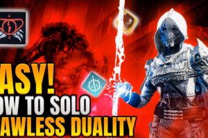 How to EASILY Solo Flawless Duality - Arc 3.0 Hunter [Destiny 2]