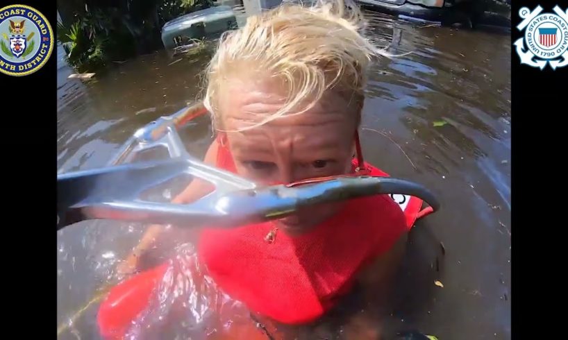 Hurricane Ian: Coast Guard releases video of incredible rescues