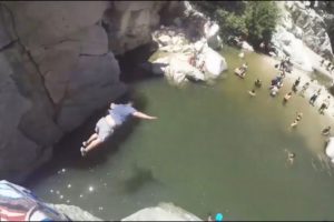 JUMPING INTO WATER GONE WRONG