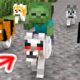 Monster School : Baby Zombie and Dog Rescues Friends - Minecraft Animation