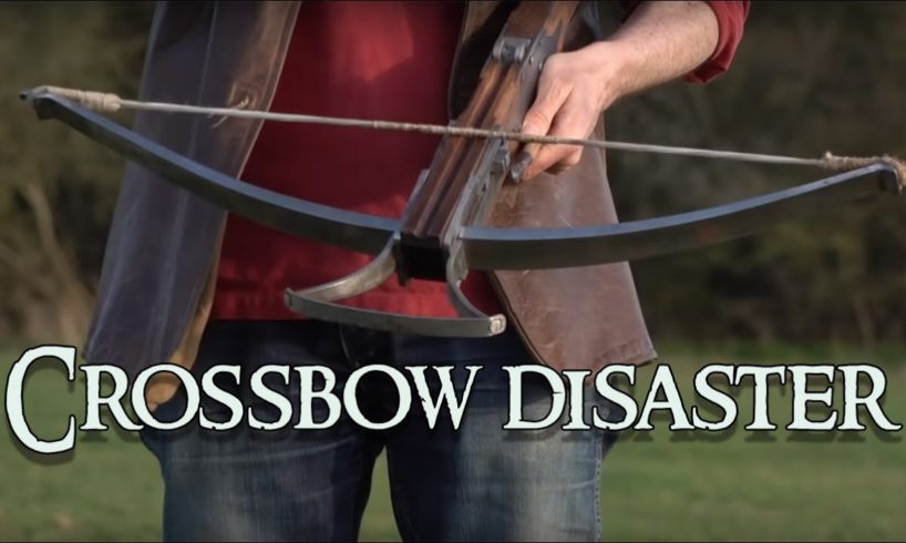 Monstrous 1000lb crossbow, what could go wrong?
