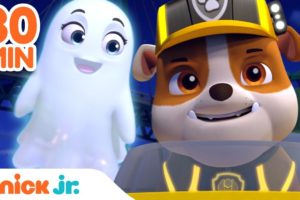 PAW Patrol Spooky Halloween Rescues 👻 | 30 Minute Compilation | Nick Jr.