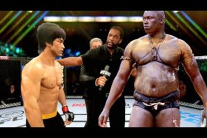 PS5 | Bruce Lee vs. Old Star Lutte (EA Sports UFC 4)