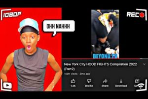REACTING TO HOOD FIGHTS IN NYC😱