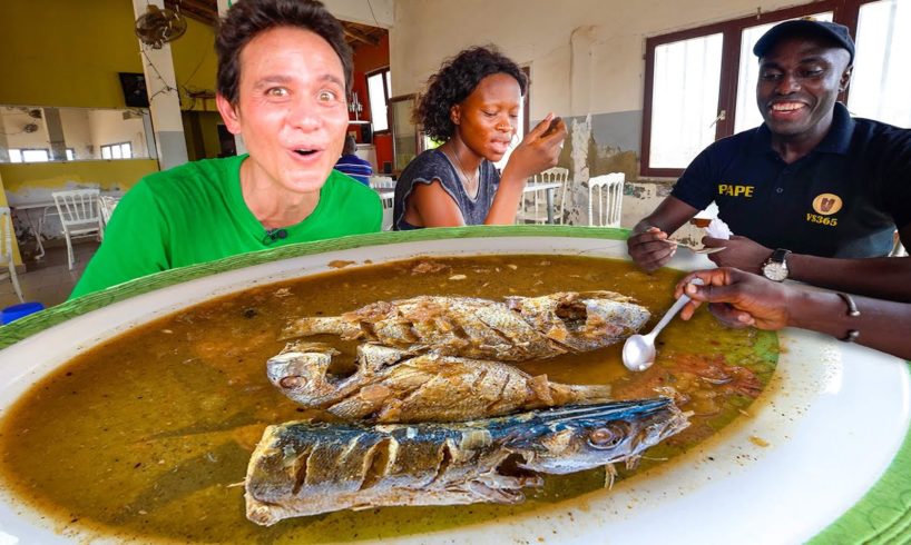 Shocking Food in Senegal!! SEASHELL ISLAND - Food + Culture in West Africa!