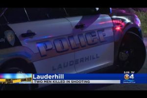 Sounds Of Gunfire Captured In Lauderhill Shooting That Left Two Men Dead