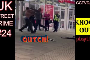 UK street fights crime caught on cam #24