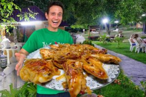 Whole Chicken Stew!! REMOTE FOOD in the Mountains of Azerbaijan!!