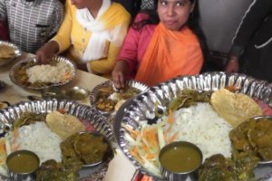 50 Rs/ Main Jitna Marji Khaw | Unlimited Rice - Dal - Veg Curry | Itna Kam Poisa Me Pet Bharke Khana