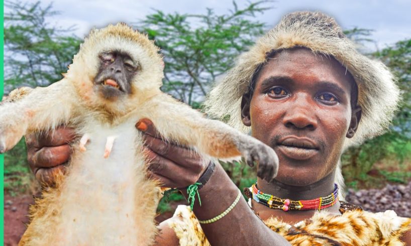 72 Hours with Africa's Last Monkey-Eating Tribe!!