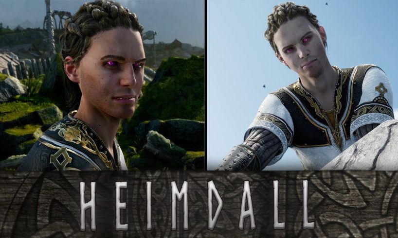 All Heimdall Scenes God of War Ragnarok - The Story of Heimdall The Lesser
