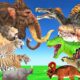 Animal Revolt Battle Simulator Dinosaurs vs Wild Animals The Toughest of all Zombie Mammoth Elephant