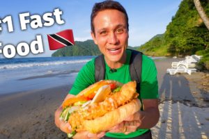 Bake and Shark!! #1 FAST FOOD in Trinidad and Tobago - Maracas Bay!!