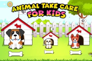 Boo Kids Gaming : Doggy Animal take Care Cartoon For Kids Gameplay