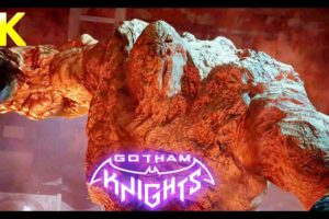 CLAYFACE Boss Fight - Gotham Knights (#GothamKnights Red Hood Clayface 4K Cutscene)