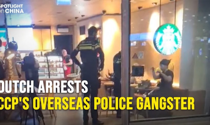 Chinese activist: A CCP overseas policeman was arrested by Dutch police