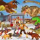 Epic Saber Tooth Tiger Deathrun vs Wild Animals Dinosaur Animal Revolt Battle Simulator