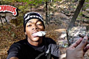 FADED IN THE WOODS SMOKING A WOOD🍃…
