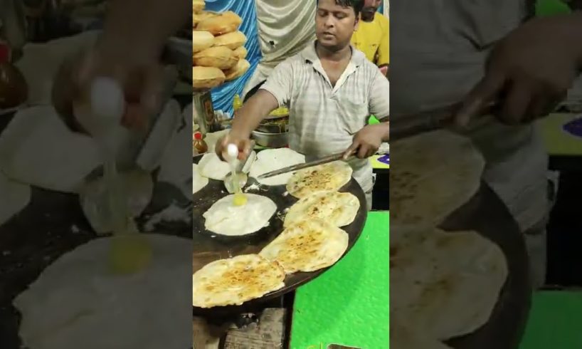 Fastest Egg Roll Man | 5 Minute Main 10 Anda Roll #shorts #eggroll #fastfood