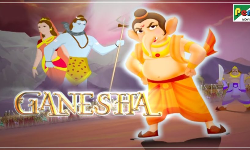 Ganesha Animated Movie With English Subtitles | HD 1080p | Animated Movies For Kids In Hindi