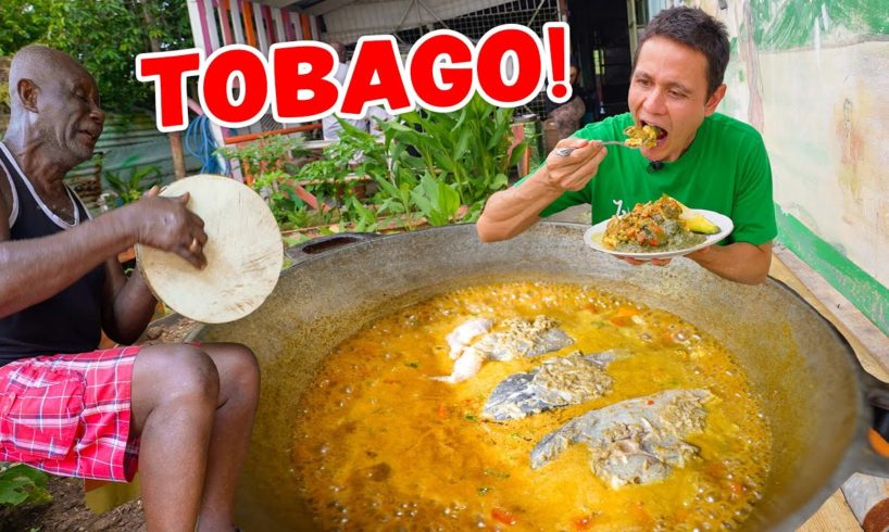 Greatest Ever Afro-Caribbean Food!! BACKYARD CREOLE COOKOUT in Paradise Island Tobago!!