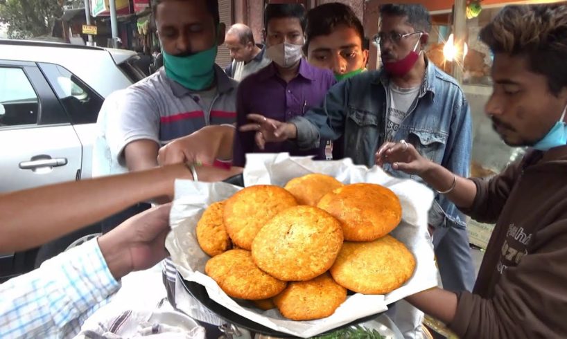 It's A Kolkata Famous Hing Kachori | 4 Piece 20 Rs/ | Indian Street Food