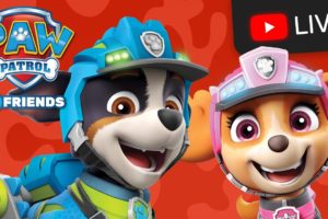 🔴 PAW Patrol and REX Dino Rescue Episodes Live Stream! | Cartoons for Kids