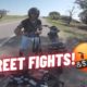 STREET FIGHTS CAUGHT ON CAMERA! | HOOD FIGHTS, MOTORCYCLE CRASH, ROAD RAGE, EPIC MOTO MOMENTS 2022