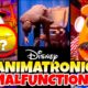 Top 10 Disney Fails & Animatronic Malfunctions Pt 13