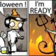 Webcomics With Halloween Twist - Comic Dub Compilation