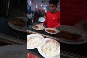 180 Rs/ Thali - 2 Piece Mutton & Unlimited Rice #patna #shorts
